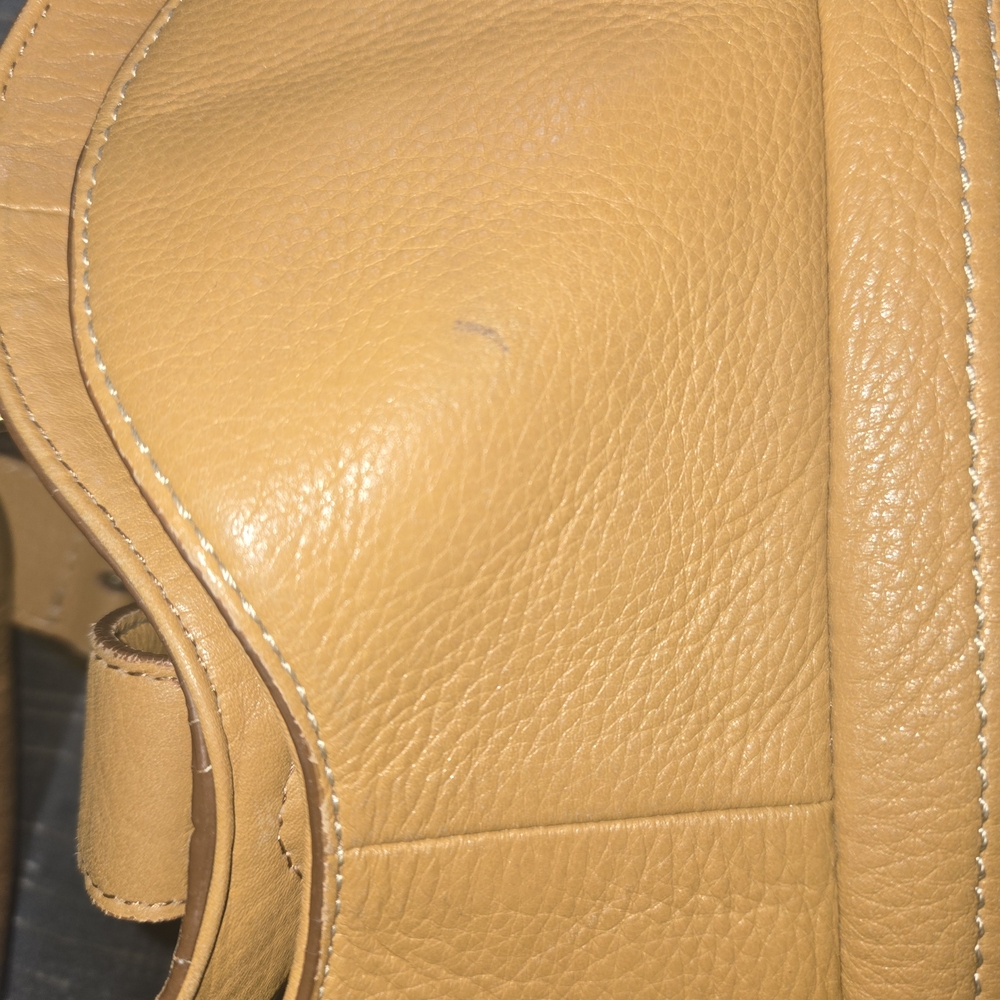 Cole Haan Tan Leather Shoulder Bag - Picture 8 of 8